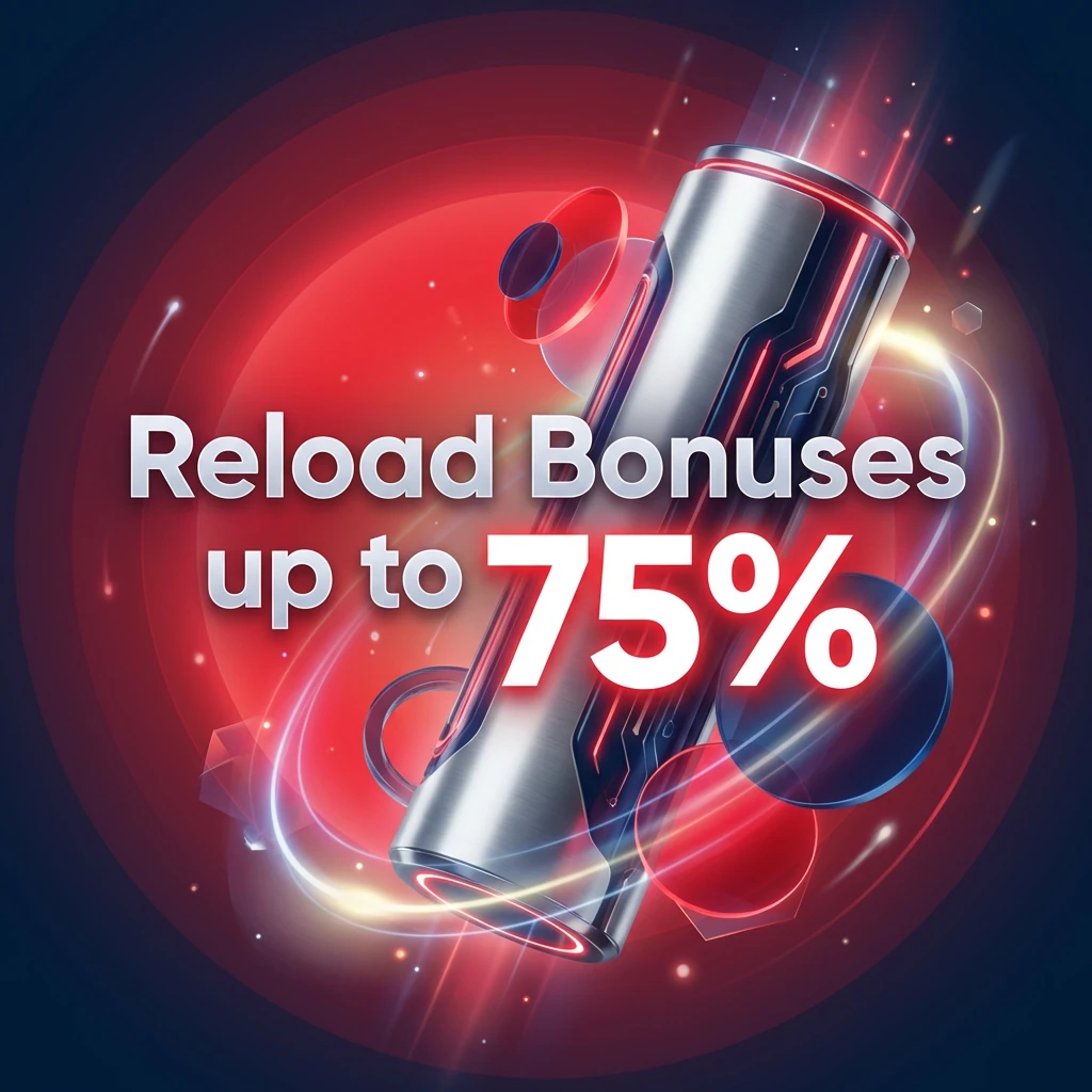 Reload Bonuses up to 75%
